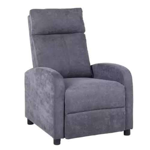 Fotoliu Recliner Premium, Confort Maxim, Design Elegant, Gri Inchis
