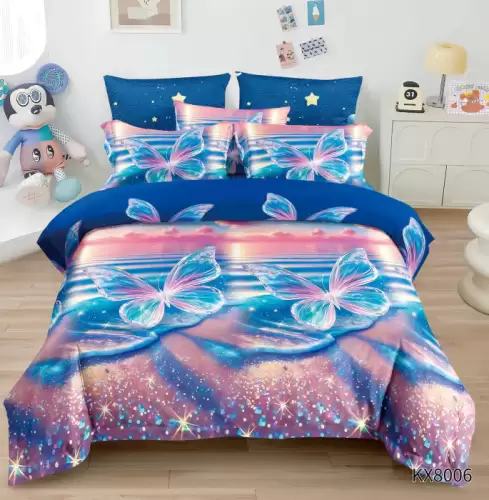 Lenjerie de Pat 1 Persoana Finet Premium cu Model Animat