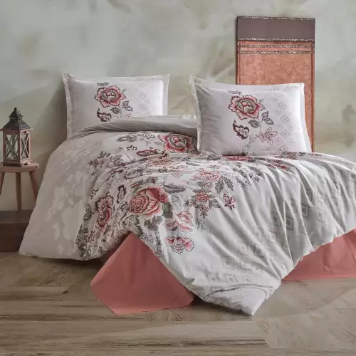 Lenjerie de pat ranforce clasy king size (minda)