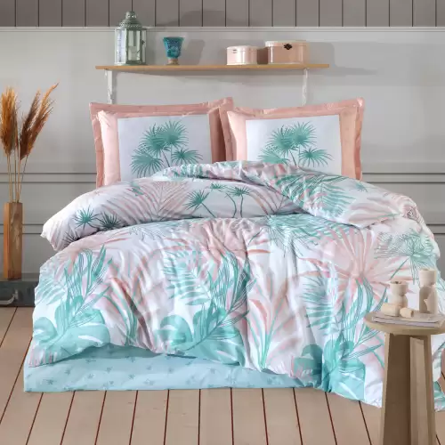Lenjerie de pat ranforce clasy king size (sone)