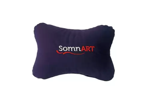 Perna Somnart pentru tetiera, mov, dimensiune 32x23