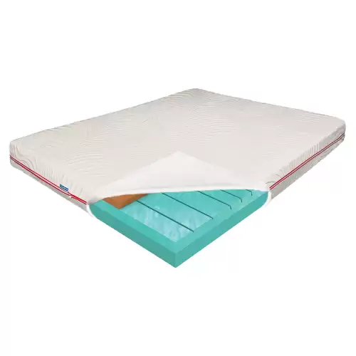 Saltea de pat Ortopedica, din Spuma cu Memorie, 120x200- Evergreen, Doua Fete, Hotel Range