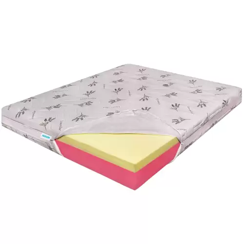 Saltea de pat Ortopedica Lavanda 4 Fit, Reversibila 2 in 1, 120 x 190 cm