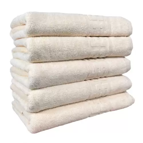 Set 5 Prosoape Baie, Bumbac 100%, Bej