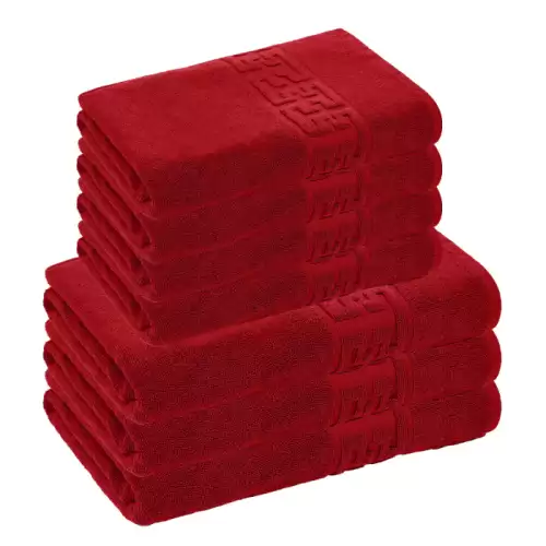 Set 7 Prosoape, Bumbac 100%, 550g m ²