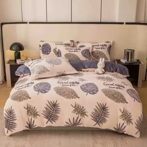 Set Lenjerie Cocolino, 4 Piese, Pat 1 Persoana - Good Night