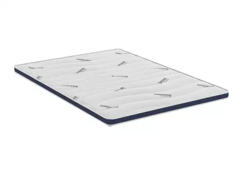 Topper cu memorie 160x200, SomnoMed Antiacaria, pentru alergici, H 4+3cm, husa detasabila si lavabila