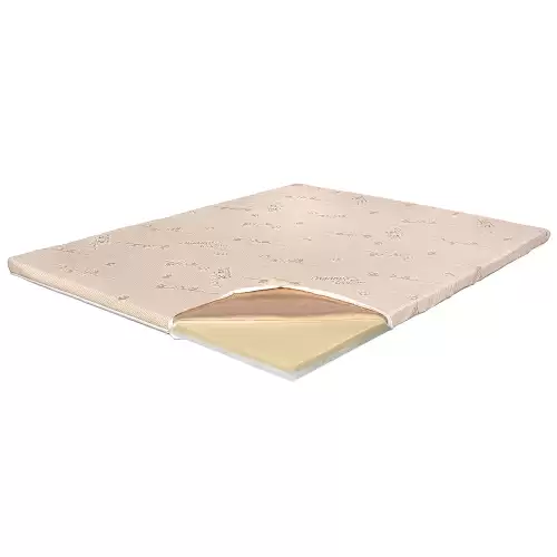 Topper Saltea Memory 3+3 Bio Bumbac, 120 x 200 cm