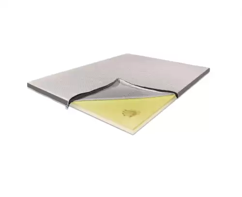 Topper Saltea Memory 4+2 Argentum, 110 x 200 cm