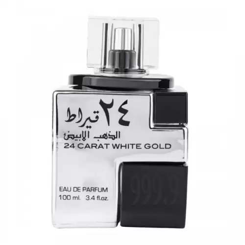 Apa de Parfum 24 Carat White Gold Lattafa Barbati - 100ml