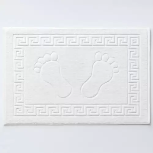 Covoras tip prosop picioare, din 100% Bumbac Pakistanez pentru baie 50x70cm