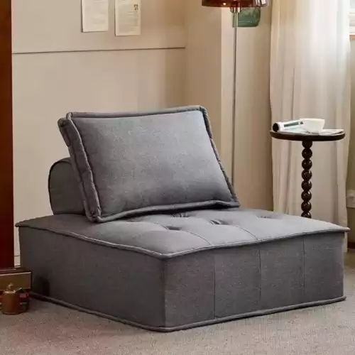 Fotoliu cu Sustinere Ergonomica Simplicity, Gri