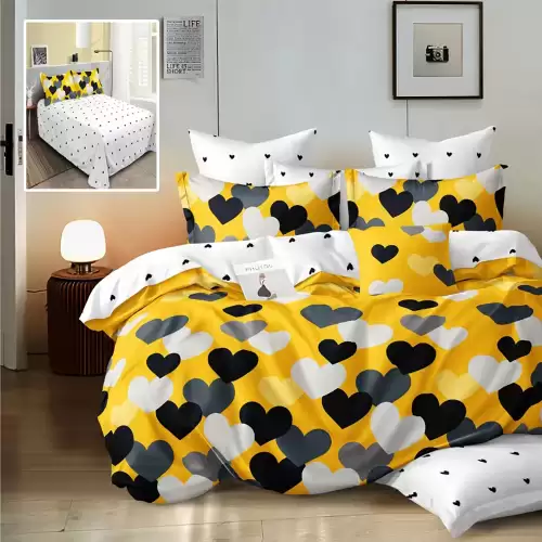 Lenjerie de pat finet 6 piese (m379)