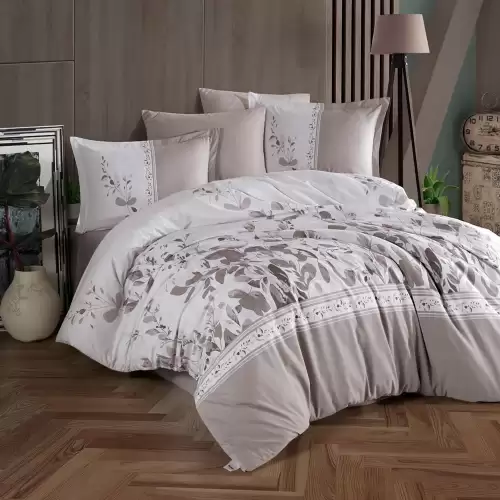 Lenjerie de pat ranforce clasy king size (falmari)