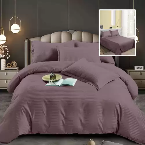 Lenjerii de pat damasc-policoton 6 piese (6dp66)