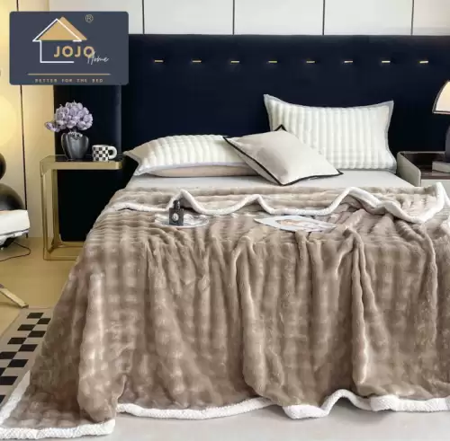 Patura Cocolino Cu Bordura Alba - Bej