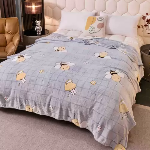 Patura Pufoasa CoCoLiNo, Jojo Home, 200x230cm, Gri, albinute