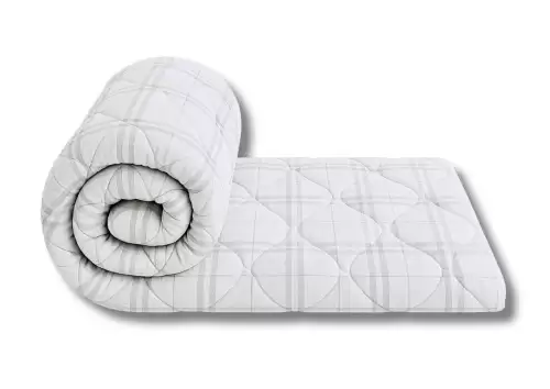 Pilota matlasata Grid Confort Somnart, 180x200 cm, 350 g, microfibra, primavara-toamna