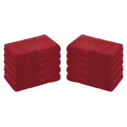 Set 10 Prosoape Baie, Bumbac 100%, 70x130cm, 550g m ², Greek