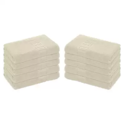 Set 10 Prosoape Baie, Bumbac 100%, 70x130cm, 550g m ², Greek