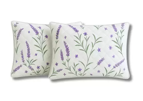 Set 2 Perne Somnart matlasate Lavanda Confort 50x70 cm