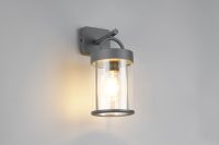 Aplica de perete pentru exterior Almeria, RL, 12.5x18x29 cm, 28W, 1x E27, aluminiu, antracit