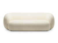 Canapea modulara 3 locuri, Kate, Micadoni Home, 213x99x76 cm, tesatura structurata, bej deschis