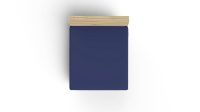 Cearceaf de pat cu elastic Ranforce King (FR) (IT) (ES) (DE), L'essentiel Maison, Sax Blue, Albastru