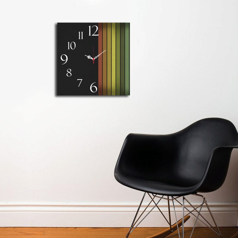 Ceas de perete, Msk-42, Dimensiune: 40 x 40 cm, Multicolor