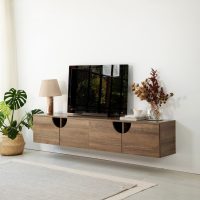 Comoda TV, Hanah Home, Grotte, 180x35x35 cm, Maro