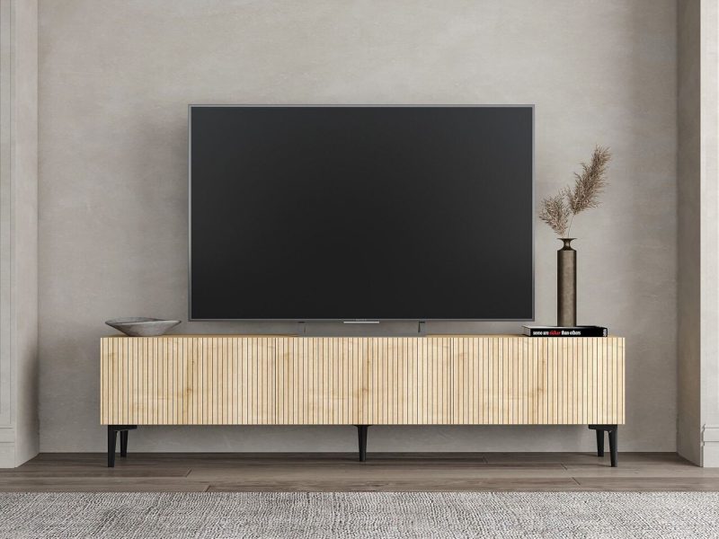 Comoda TV, Hanah Home, Oscar, 180x45x31.4 cm, Maro