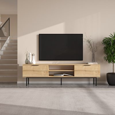 Comoda TV, Hanah Home, Paul, 180x50x29.6 cm, Maro