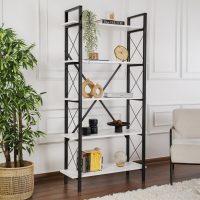 Corp biblioteca, Hanah Home, Elysian, Alb/Negru