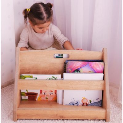 Corp biblioteca, Hanah Home, Kucuk Bilge, 50x33x37 cm, Maro