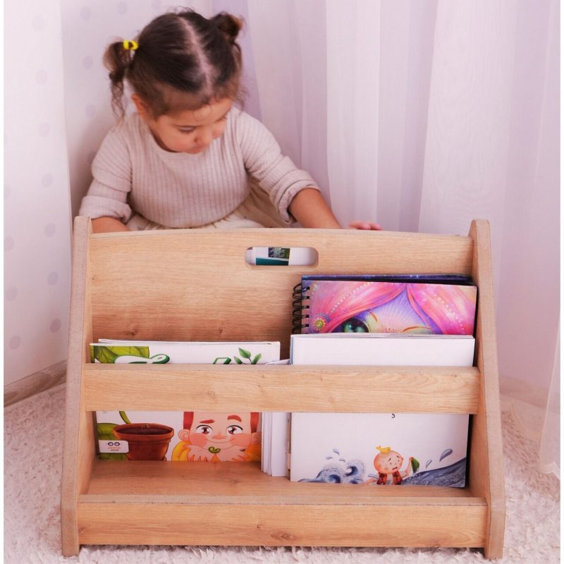 Corp biblioteca, Hanah Home, Kucuk Bilge, 50x33x37 cm, Maro