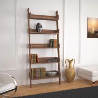 Corp biblioteca, Hanah Home, Only, 80x195x32 cm, Maro