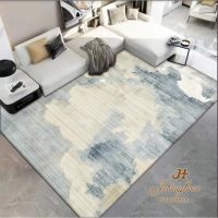 Covor 80x150cm pentru Dormitor si Living, Crem - Gri