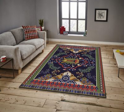 Covor, Asr Crpt-1, 100x140 cm, Multicolor
