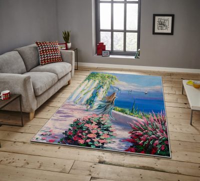 Covor, Asr Crpt-19, 100x140 cm, Multicolor