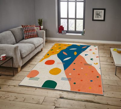 Covor, Asr Crpt-33, 100x180 cm, Multicolor