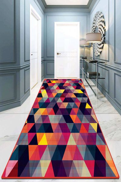 Covor, Bunt Djt, 80x300 cm, Multicolor