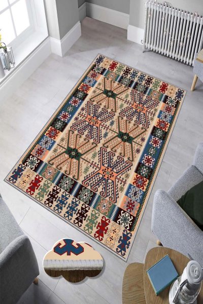 Covor, Hmnt811, 80x150 cm, Multicolor
