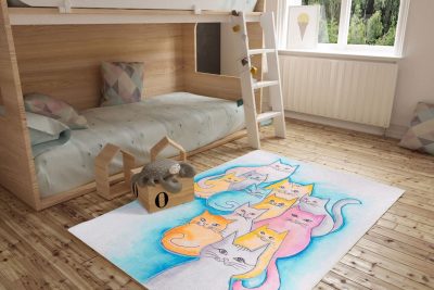 Covor pentru copii, Ada Gönül Chenille AL 301, 230x330 cm, Multicolor