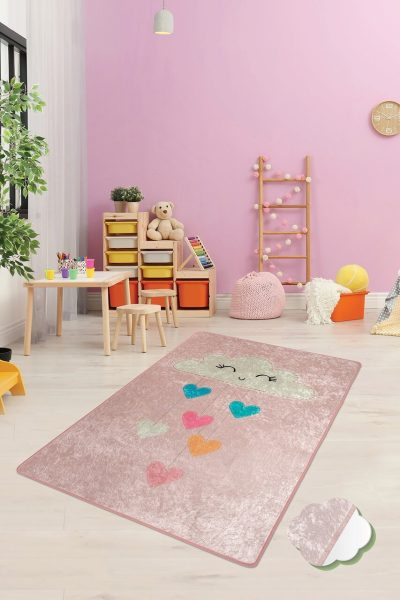 Covor pentru copii, Baby Cloud, 140x190 cm, Multicolor
