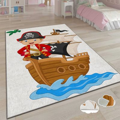 Covor pentru copii, Csbrghl-162, 100x140 cm, Multicolor