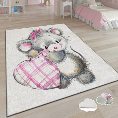 Covor pentru copii, Csbrghl-358, 100x140 cm, Multicolor