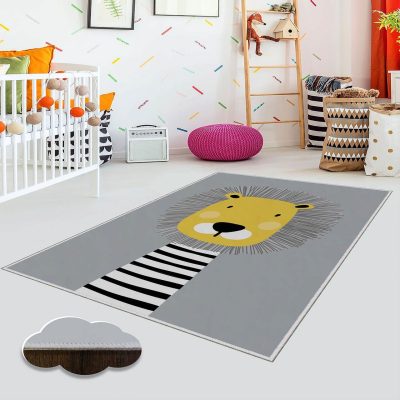 Covor pentru copii, Eexfab757, 100x150 cm, Multicolor