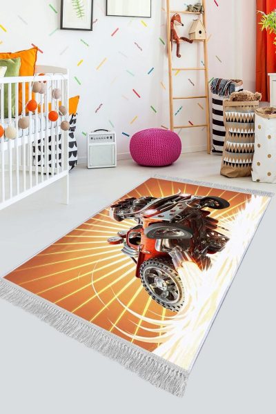 Covor pentru copii, ELS510, 100x200 cm, Multicolor