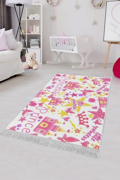 Covor pentru copii, ELS513, 80x150 cm, Multicolor