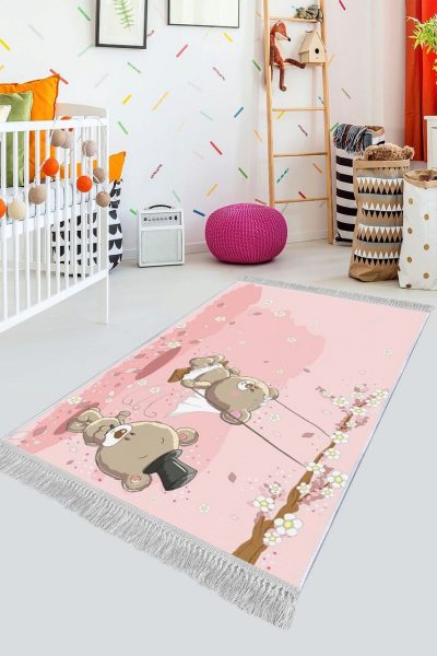 Covor pentru copii, ELS519, 80x150 cm, Multicolor